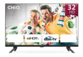 Chiq 32 inch led TV with built-in decoder.